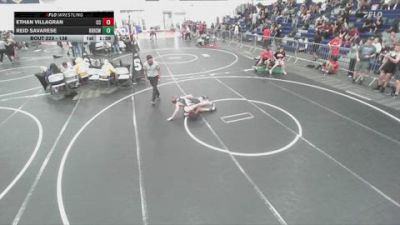 138 lbs 1st Place Match - Reid Savarese, Rancho Bernardo High School Wr vs Ethan Villagran, Centennial Corona
