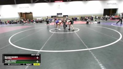 138 lbs Cons. Round 4 - Talen Daily, Arkansas City HS vs Elijah Banks, Pine Creek