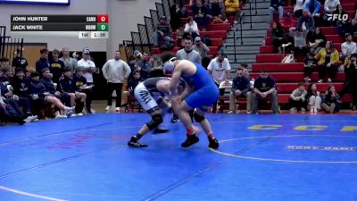 172 lbs Semifinal - John Hunter, Canon-McMillan vs Jack White, Norwin