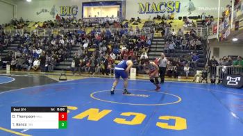 220 lbs Consolation - Damon Thompson, North Hills vs Ty Banco, Trinity