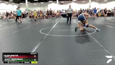 84 lbs Round 2 (8 Team) - Blake Binettie, M2TCNJ vs Wyatt Merschbach, Team Revolution