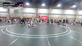 43 kg Rr Rnd 6 - Gabriella Gauthier, Team Maryland - GK8E vs Hailey Struble, PA West 1 - GK8E