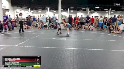 88 lbs Round 2 (6 Team) - Douglas Hazel, Dirty Jersey vs Elias Luciano, Moser`s Mat Monster