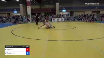 72 kg Round Of 32 - Emma Cole, Missouri vs Kendall Foster, Maine Trappers Wrestling Club