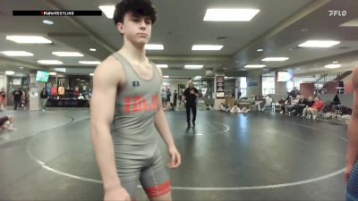 132 lbs Cons. Semi - Vincent Torrez, Fighting Squirrels Wrestling Club vs Justus Peregrina, Buzzsaw Wrestling Club