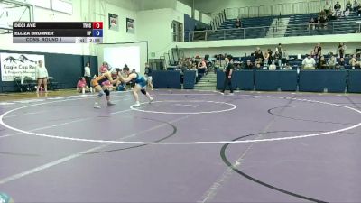 124 lbs Cons. Round 1 - Elliza Brunner, University Of Providence vs Deci Aye, Treasure Valley CC
