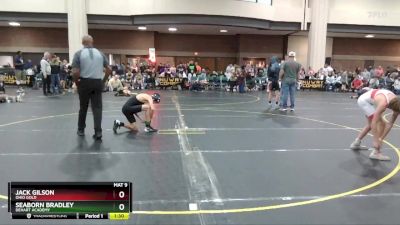 100 lbs Semifinal - Jack Gilson, Ohio Gold vs Seaborn Bradley, DeHart Academy