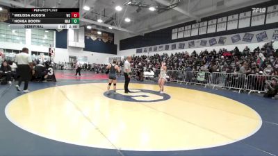 110 lbs Semifinal - Melissa Acosta, West Covina vs Nohea Booth, Marina