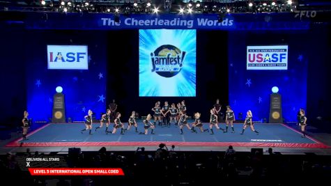 Oblivion Allstars - X [2025 L5 International Open Small Coed Semis] 2025 The Cheerleading Worlds