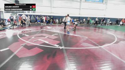 C-120 lbs Round Of 32 - Asilbek Anarov, OH vs Lucas Christopher, MI