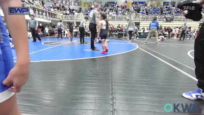 75 lbs Rr Rnd 3 - Riley Medrano, Maverick Elite Wrestling vs Lawren Peck, Wolfpak Wrestling