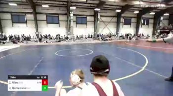 174 lbs Consi Of 8 #2 - Casey Allen, Springfield vs Haakon Mathewson, Centenary