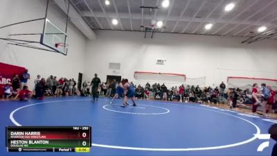 250 lbs Round 2 - Heston Blanton, Douglas WC vs Darin Harris, Riverton USA Wrestling