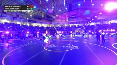 132 lbs Round Of 32 - Matthew Dominguez, Misfits vs Skyyler Johnson, No Team