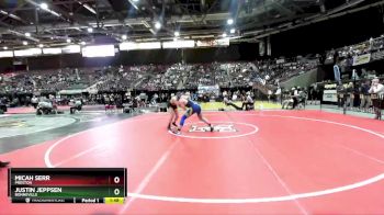 4A 182 lbs Quarterfinal - Justin Jeppsen, Bonneville vs Micah Serr, Preston