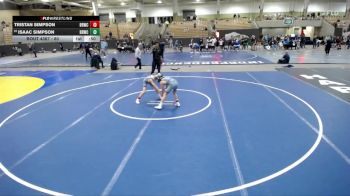 80 lbs Cons. Round 3 - Isaac Simpson, Big Red Wrestling Club vs Tristan Simpson, Big Red Wrestling Club
