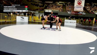 Cadet Girls - 190-207 Champ. Round 2 - Delilah Campos, Kerman High School Wrestling vs Mallory Bush