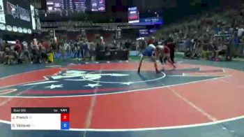 113 lbs Consi Of 64 #2 - Jagger French, California vs Carlos Vazquez, California