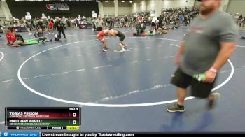 150 lbs Cons. Round 2 - Matthew Abreu, Kongkrete Wrestling Academy vs Tobias Pinson, Longmont Grizzlies Wrestling