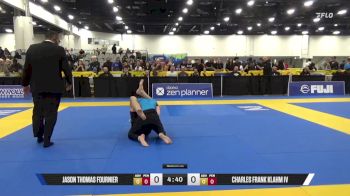 Charles Frank Klahm IV vs Jason Thomas Fournier 2025 World IBJJF Jiu-Jitsu No-Gi Championship