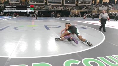 190-4A/3A Champ. Round 1 - Daron King, Milford Mill Academy vs James Attis, Montgomery Blair