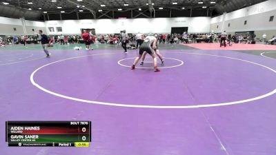 175C Cons. Semi - Aiden Haines, Willard vs Gavin Saner, Valley Center HS