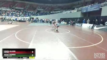 6A-152 lbs Cons. Round 5 - Owen Oliver, Sheldon vs Noah Morris, Mountainside