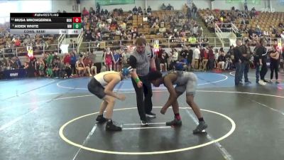 134 lbs Cons. Semi - Aiden White, Marysville Wrestling vs Musa Mnongerwa, None