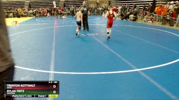 80 lbs Champ. Round 1 - Trenton Gottwalt, Pierz vs Rylan Fritz, Waconia