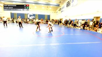 165 lbs Champ. Round 3 - Saif Abulkadhim, Western vs Cyler Quick, Graplr Academy
