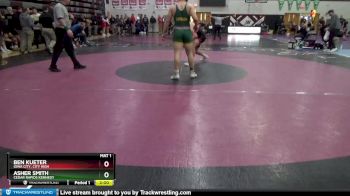 220 lbs Semifinal - Ben Kueter, Iowa City, City High vs Asher Smith, Cedar Rapids Kennedy