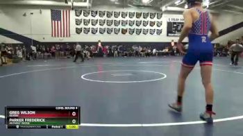 138 lbs Cons. Round 4 - Parker Frederick, Anthony Wayne vs Greg Wilson, Revere