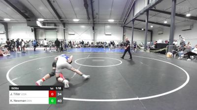 150 lbs Rr Rnd 1 - James Tiller, Legacy Wrestling vs Kelson Newman, Grindhouse Wrestling