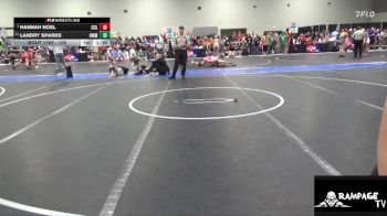 105 lbs Cons. Semi - Hannah Noel, Columbus vs Landry Sparks, Ottawa Mat Masters