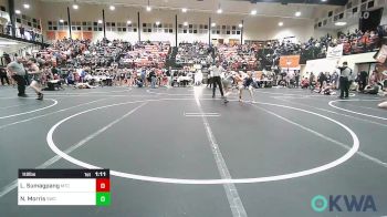 112 lbs Round Of 16 - Lucas Sumagpang, Miami Takedown Club vs Noah Morris, Salina Wrestling Club