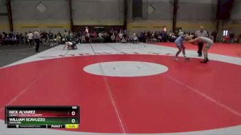 165 lbs Champ. Round 2 - William Scavuzzo, Highland vs Nick Alvarez, Legacy Christian Academy