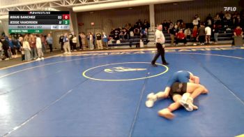 157 lbs Champ. Round 1 - Jesus Sanchez, Briar Cliff (Iowa) vs Jesse Vanorden, Air Force