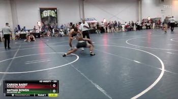 155 lbs Cons. Round 2 - Nathan Bowen, Roundtree WA vs Carson Baert, Flagler Palm Coast