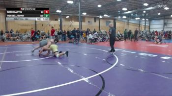 184 lbs Champ. Round 1 - Seth Martin, North Idaho College vs Russell Noah, Eastern Oregon University
