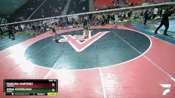 115 lbs Quarterfinal - Marlina Martinez, Oregon vs Kona Kockelman, Hawaii