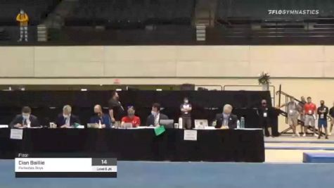 Cian Baillie - Floor, Parkettes Boys - 2021 USA Gymnastics Development Program National Championships