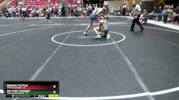 120 lbs Round 2 (6 Team) - Roman Tuttle, Kansas Mayhem vs Peyton Chainey, The Untouchables