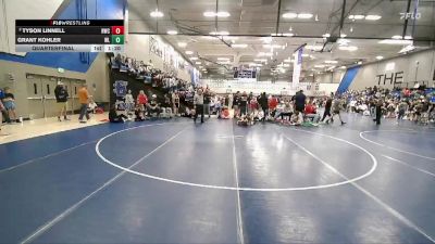73 lbs Quarterfinal - Grant Kohler, Wasatch Wrestling Club vs Tyson Linnell, Stallions Wrestling Club