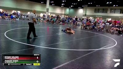 182 lbs Round 2 (6 Team) - Ryder Wilder, Camden Greasers vs Parker Noem, SD Renegades