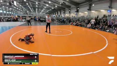 50 lbs Champ. Round 1 - Brantley Anderson, Dumas Wrestling vs Reece Lizak, Texas Elite Wrestling Club