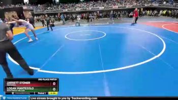 6A - 182 lbs 3rd Place Match - Jarrett Stoner, Rockwall vs Logan Mantezolo, Northwest Nelson