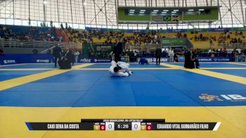 Eduardo Vital Guimarães Filho vs Caio Sena Da Costa 2026 Brasileiro Jiu-Jitsu IBJJF