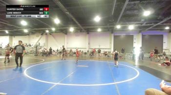 70 lbs 3rd Place - Hunter Bates, Aniciete TC vs Luke Minich, Shootbox WC