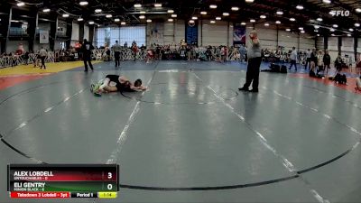 80 lbs Rd# 10- 4:00pm Saturday Final Pool - Alex Lobdell, Untouchables vs Eli Gentry, Minion Black