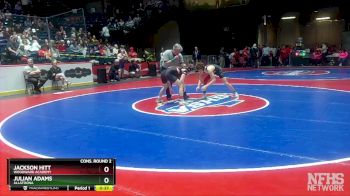 6A-113 lbs Cons. Round 2 - Jackson Hitt, Woodward Academy vs Julian Adams, Allatoona